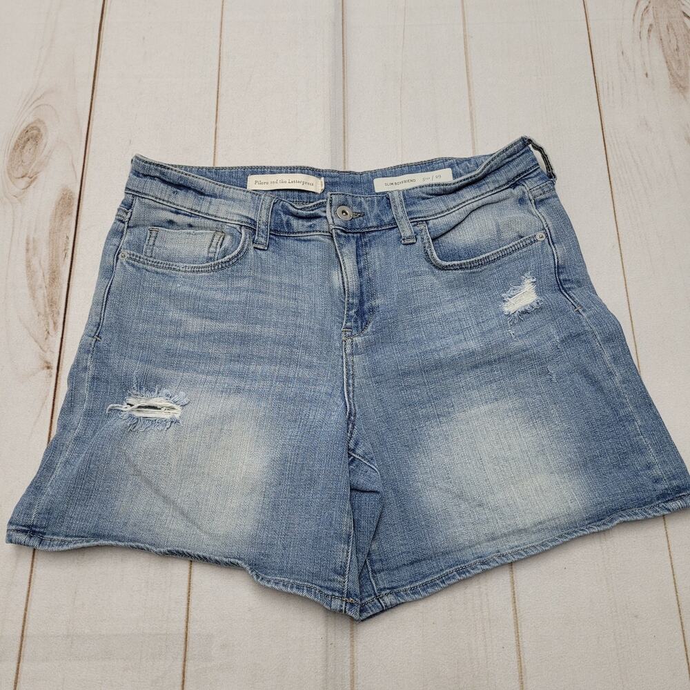 Pilcro Anthropologie slim boyfriend shorts relaxed - Picture 1 of 6